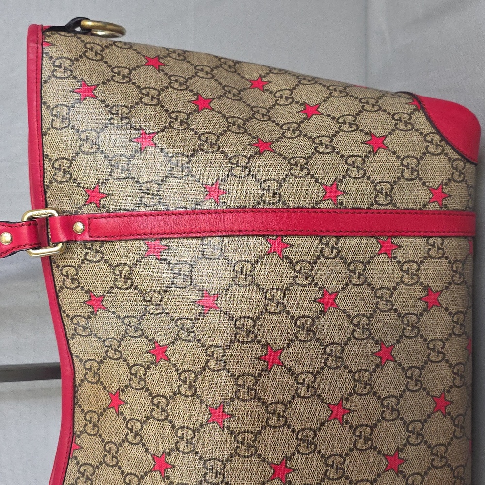 ✨️GUCCI GG Supreme Star Tote Bag - Picture 7 of 16